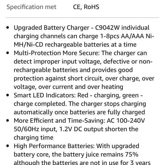Battery smart charger AAA, AA, etc - Picture 7 of 9